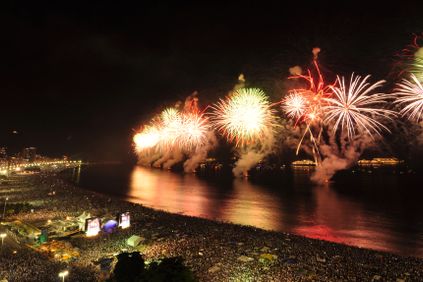New Year?s Eve Party on Copacabana Beach